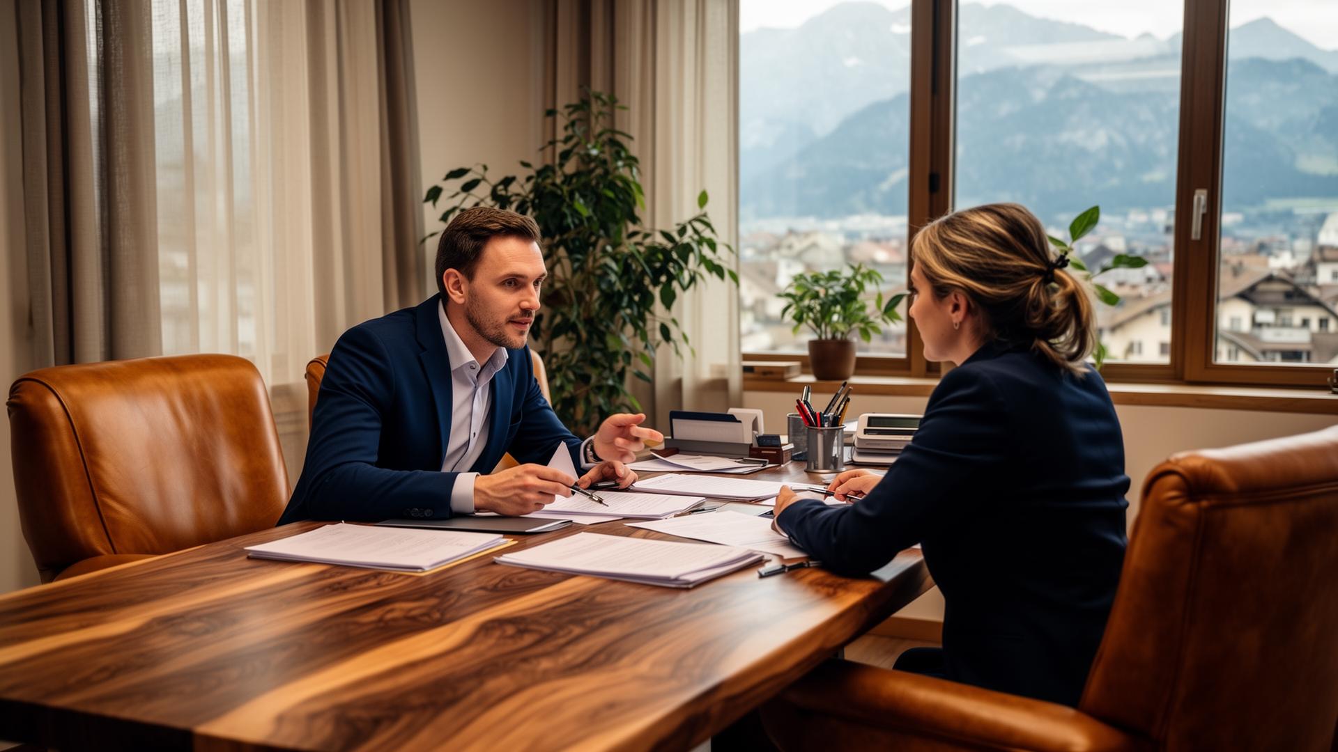 Kollegen im Bozner Büro